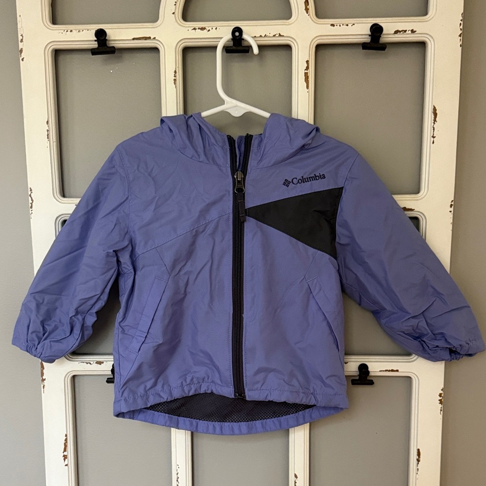 Columbia Lavender and Black Kids' Jacket